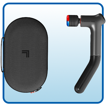 Sharper Image Hot + Cold Reach Power Percussion Massager