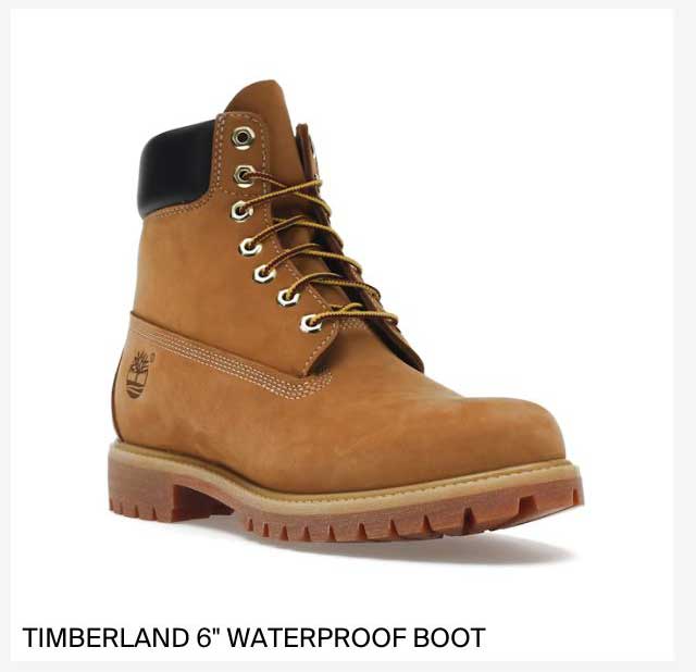 TIMBERLAND 6INCH WATERPROOF BOOT