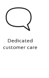 Dedicated customer care