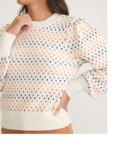 Alma Puff Sweater