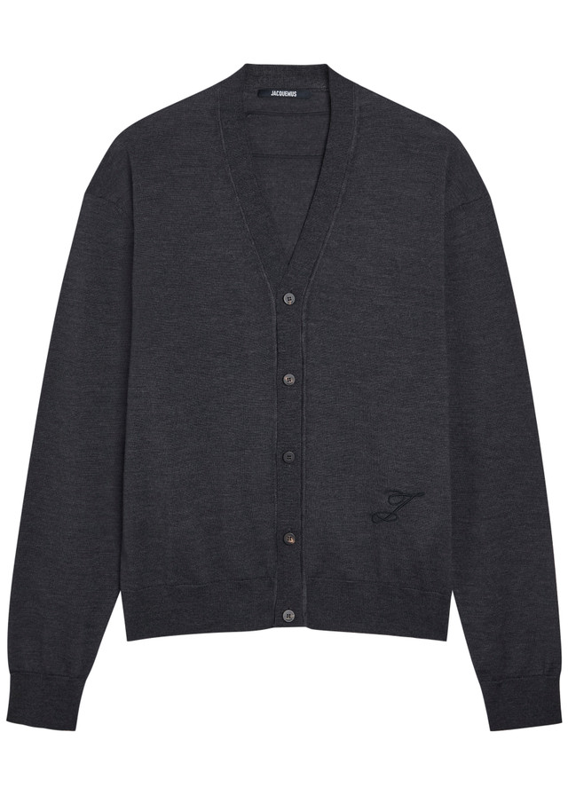 JACQUEMUS Le Cardigan merino wool-blend cardigan
