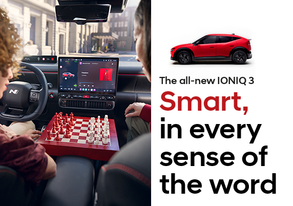 IONIQ 3 - Smart, in every sense of the word