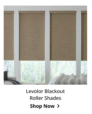 Levolor Blackout Roller Shades | Shop Now >
