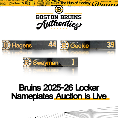 2025-26 Locker Nameplate Auction