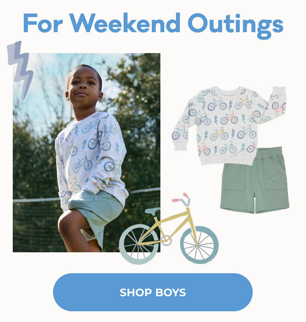 For Weekend Outings | SHOP BOYS