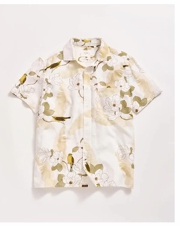 Short Sleeve Grid Yellowhammer Treme