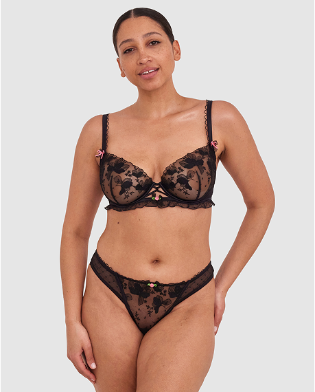 Enchanted Desdemona Bra & Brazilian Knicker