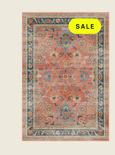 Calabria Coral Multicolor Rug