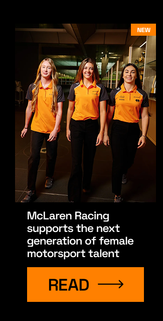 McLaren Racing supports the next generation of female motorsport talent