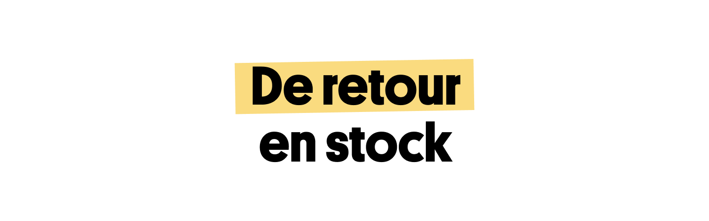 De retour en stock