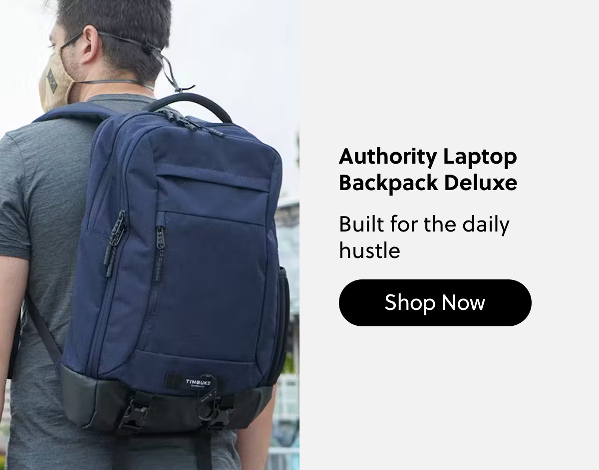 Authority Laptop Backpack Deluxe