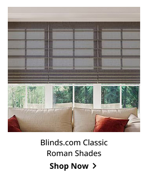 Blinds.com Classic Roman Shades | Shop Now >