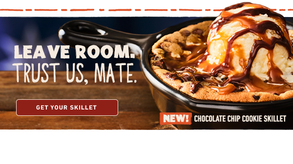 Leave Room. Trust Us, Mate. Get Your Skillet