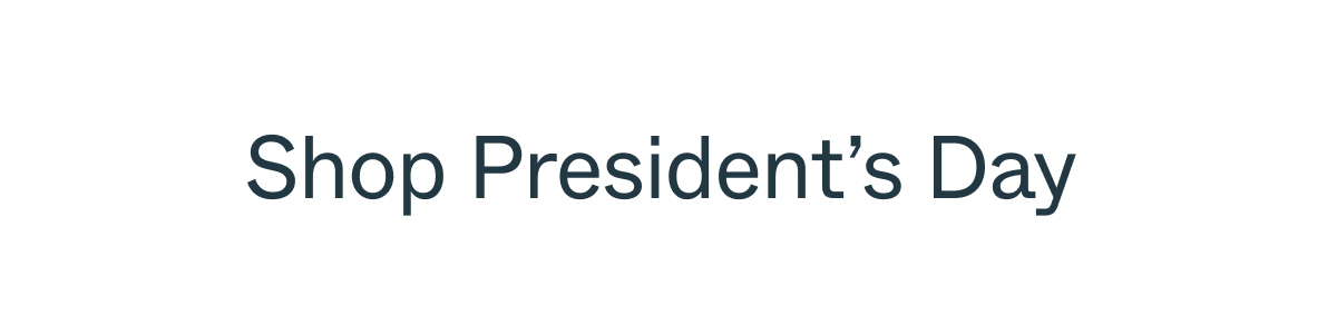 Shop President's Day