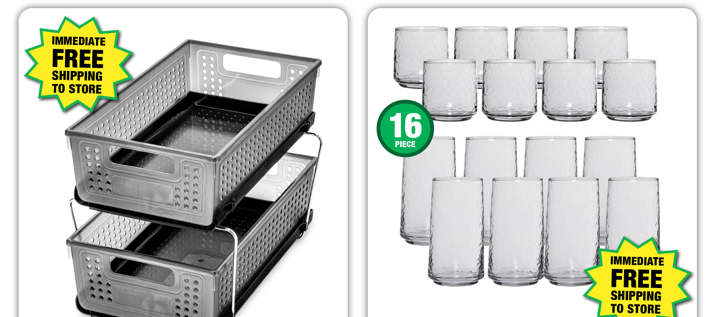 2-Tier Organizer with Dividers - ONLY $6 After Rebate*!