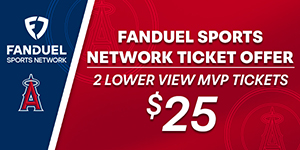 Flash Sale: FanDuel Sports Network Ticket Offer - 2 Lower View MVP Tickets $25.