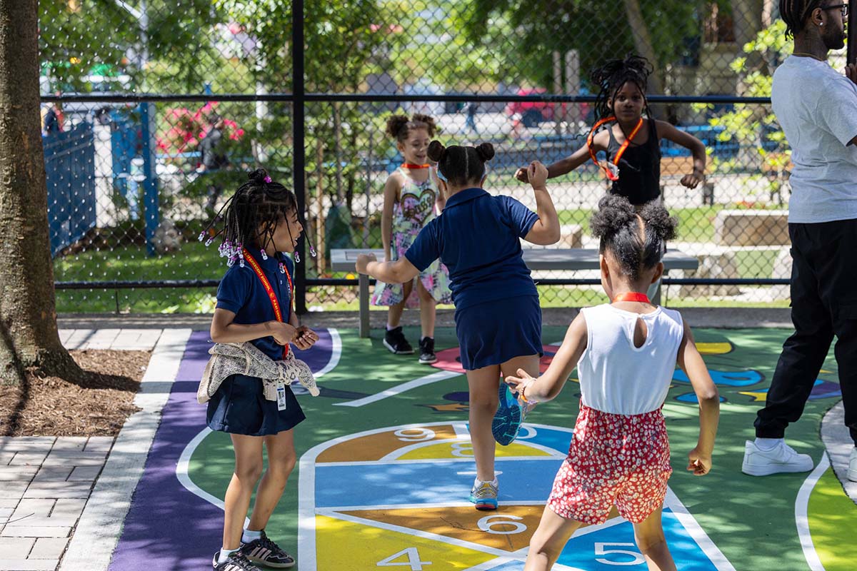Kids design their own schoolyards