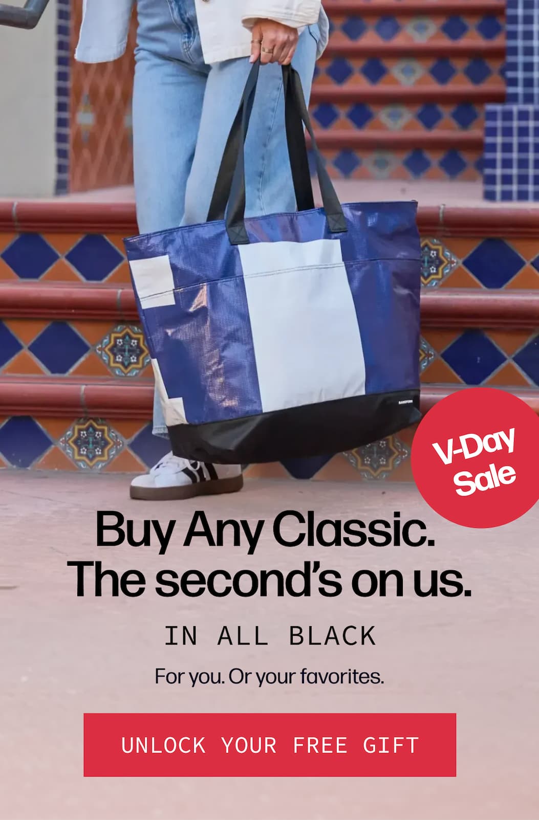 Valentine’s Day Sale | Buy Any Classic. The second’s on us. In All Black For you. Or your favorites. | [UNLOCK YOUR FREE GIFT]