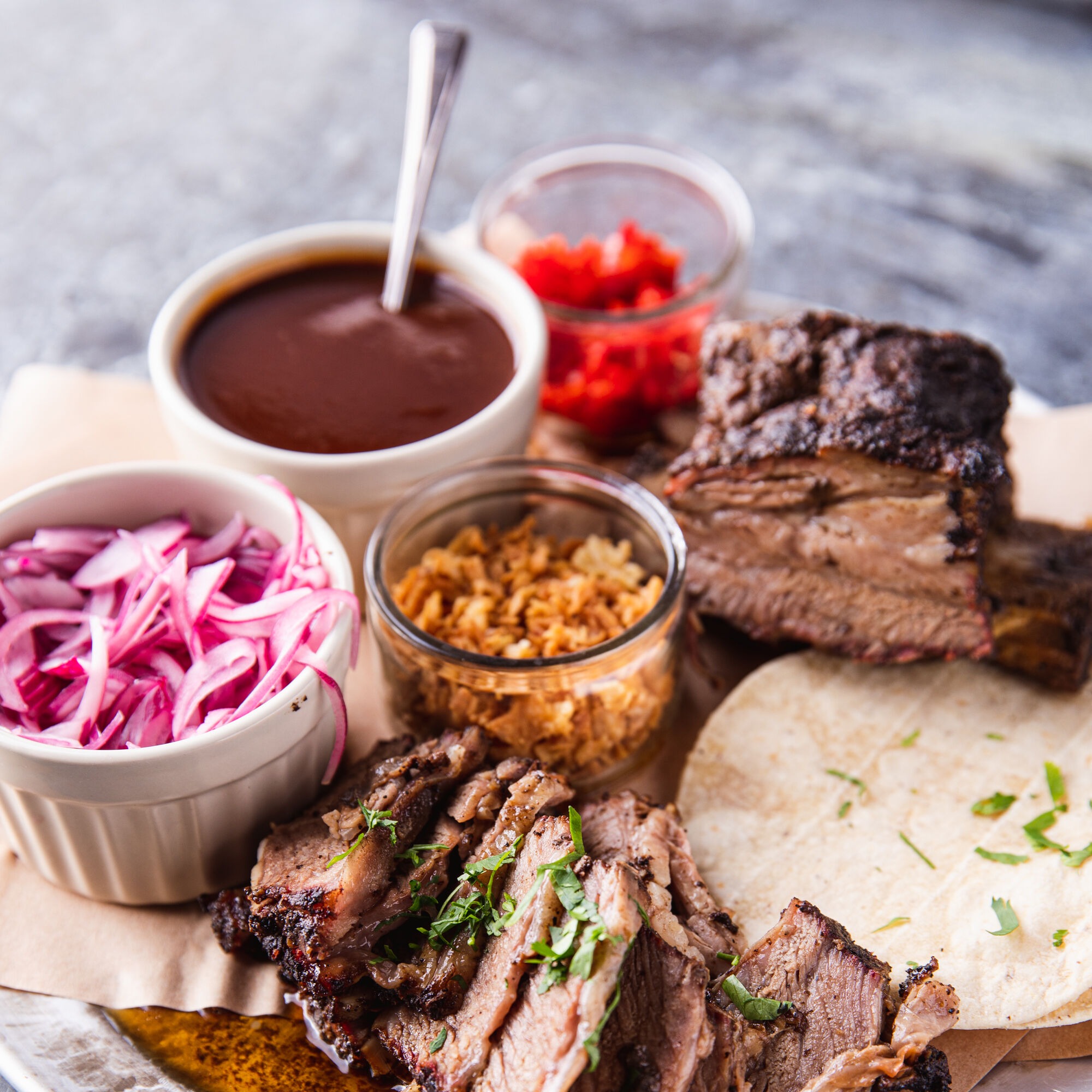 Smoked Beef Short Rib Tacos
