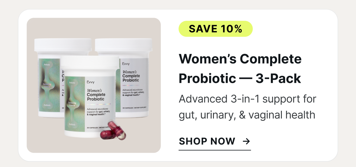 Women's Complete Probiotic - 3 Pack