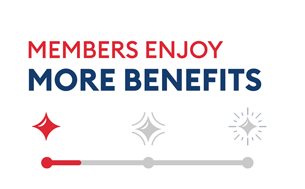 Members enjoy MORE benefits