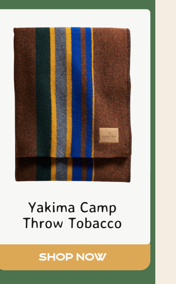 Yakima Camp Throw Tobacco