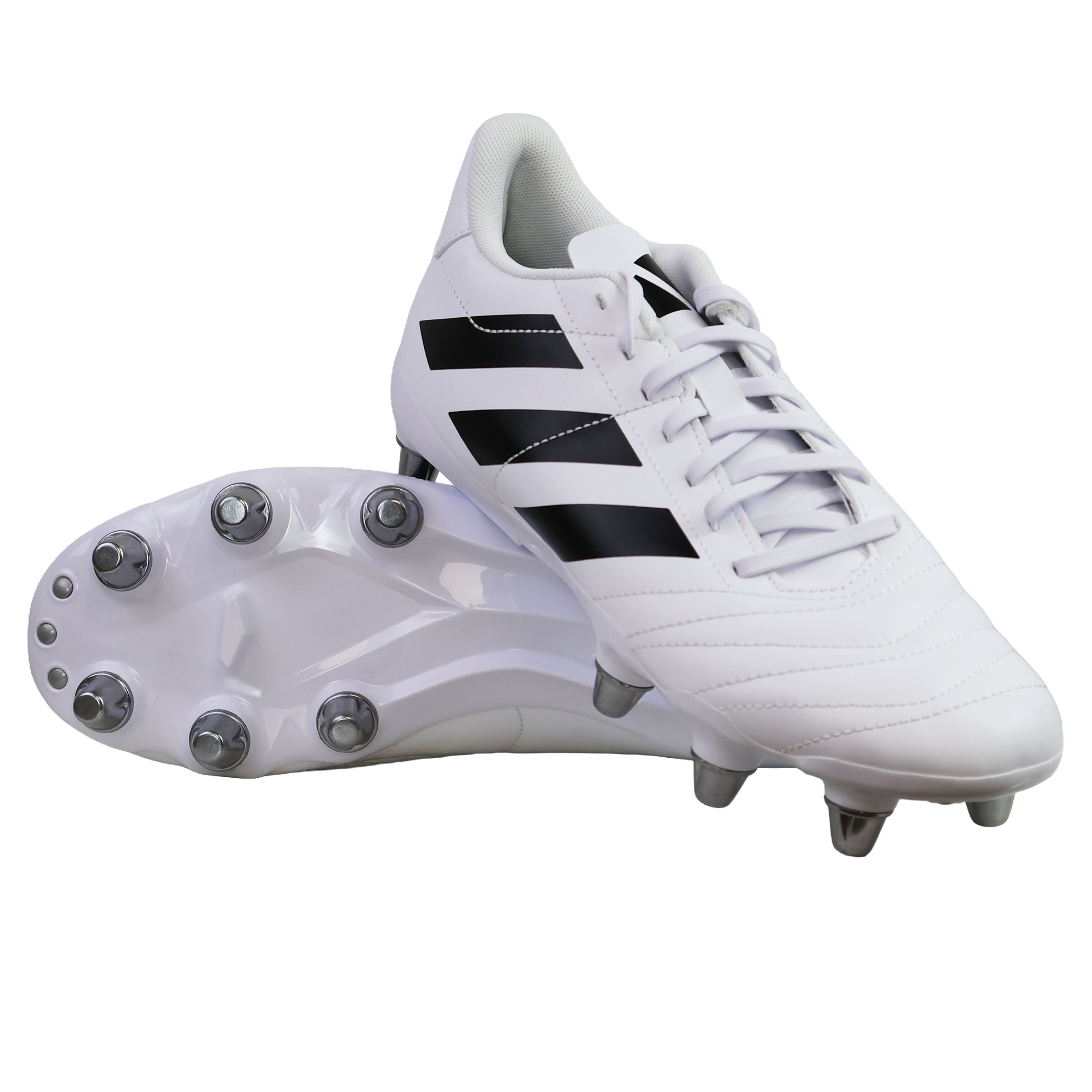 Image of adidas Kakari SG - White/Core Black/Silver Metallic
