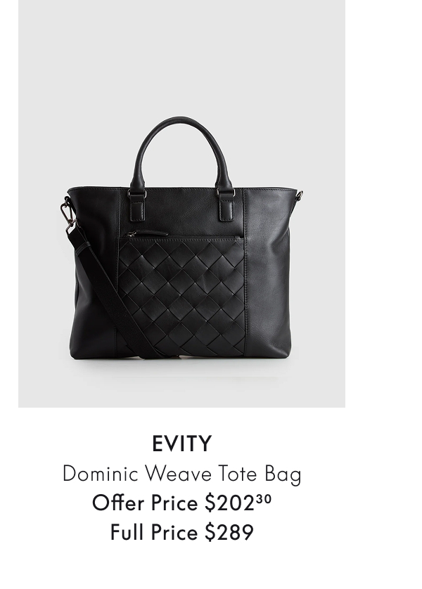 EVITY Dominic Weave Tote Bag