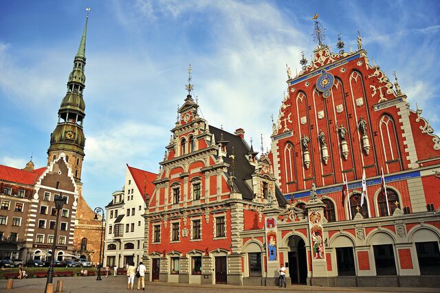 Wander the streets of Riga