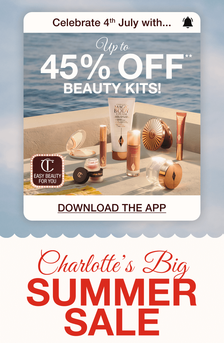 CHARLOTTE'S BIG SUMMER SALE!