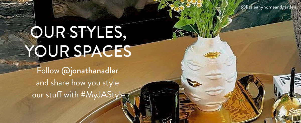Follow @jonathanadler and tag us to show your space