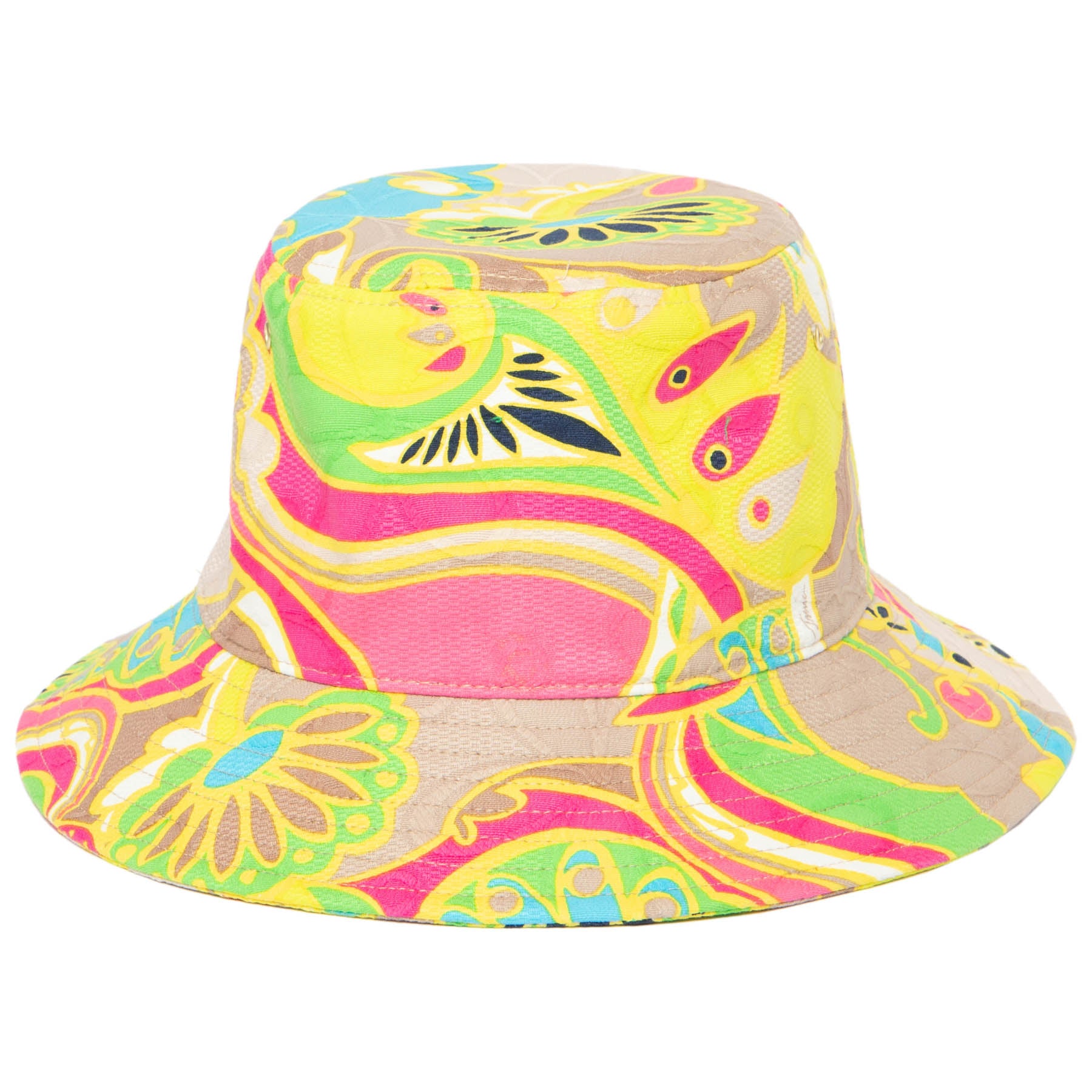 Image of Club Bucket - Fabric Bucket Hat by Trina Turk