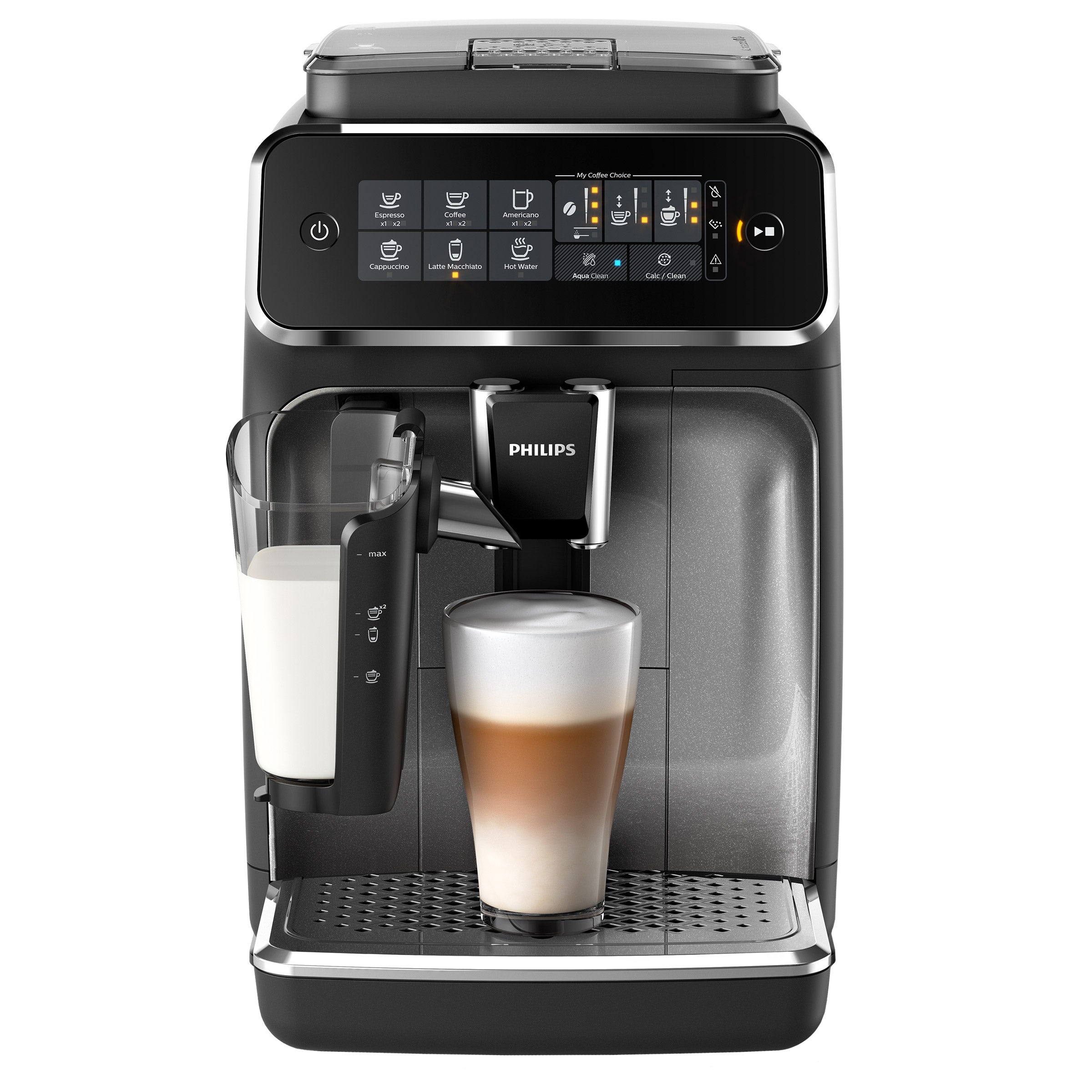Philips 3200 Series Full Auto Espresso Machine with LatteGo Milk Frother