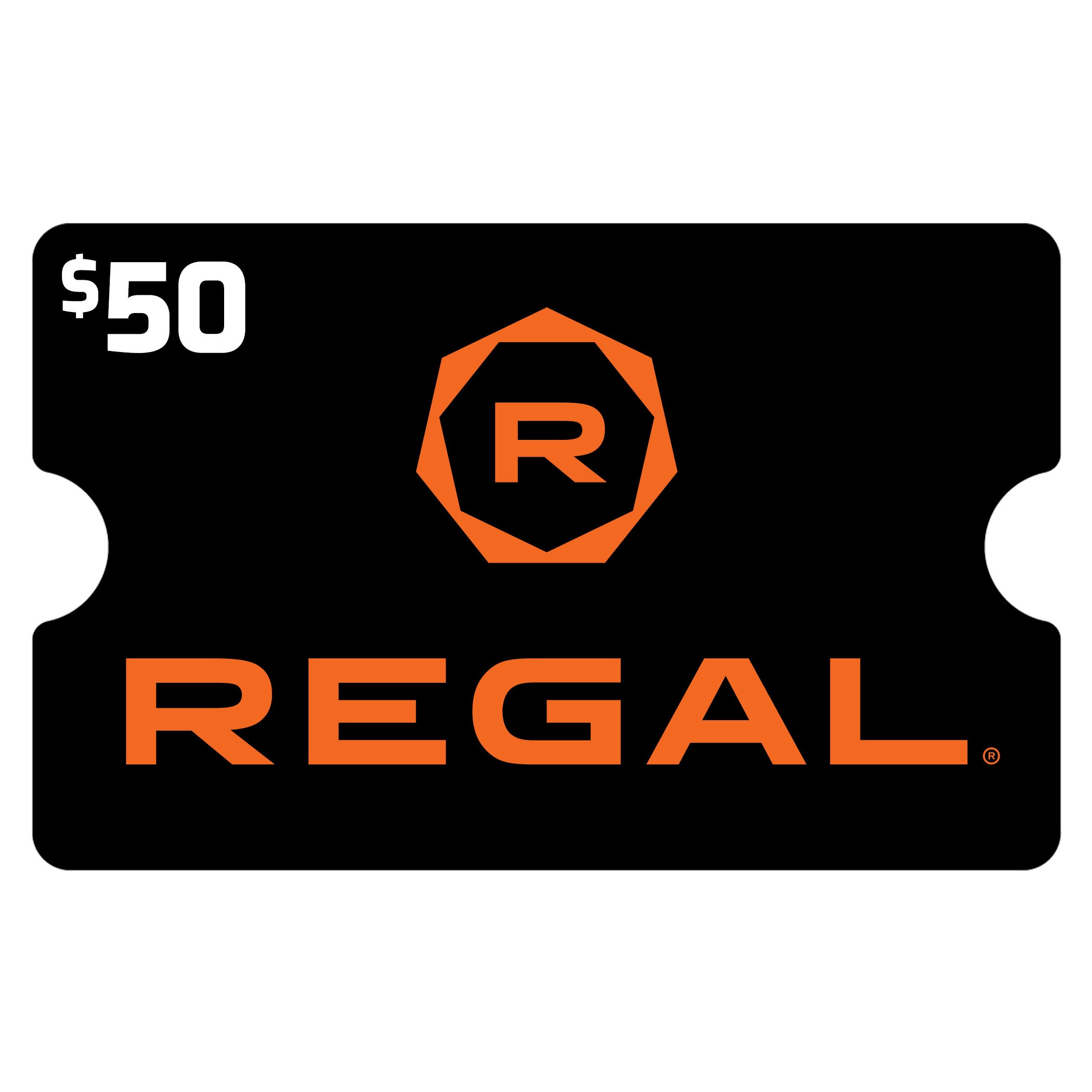 Regal Cinemas $50 eGift Card
