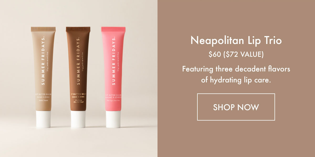 Neapolitan Lip Trio - Shop Now