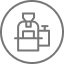Bean roaster icon