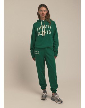 THE COLLEGIATE JOGGER-emerald / L
