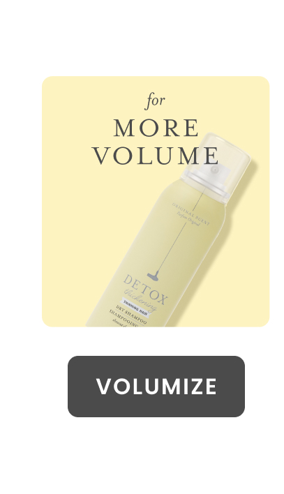 for MORE VOLUME