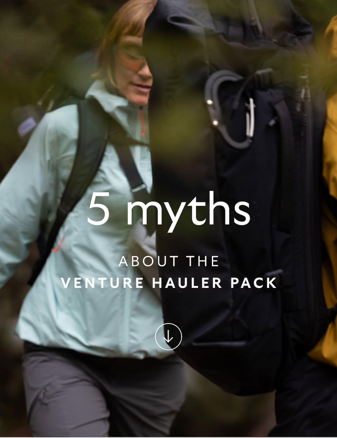 Subheading 5 myths about the Venture Hauler Pack