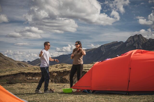 Camping on the Inca Trail