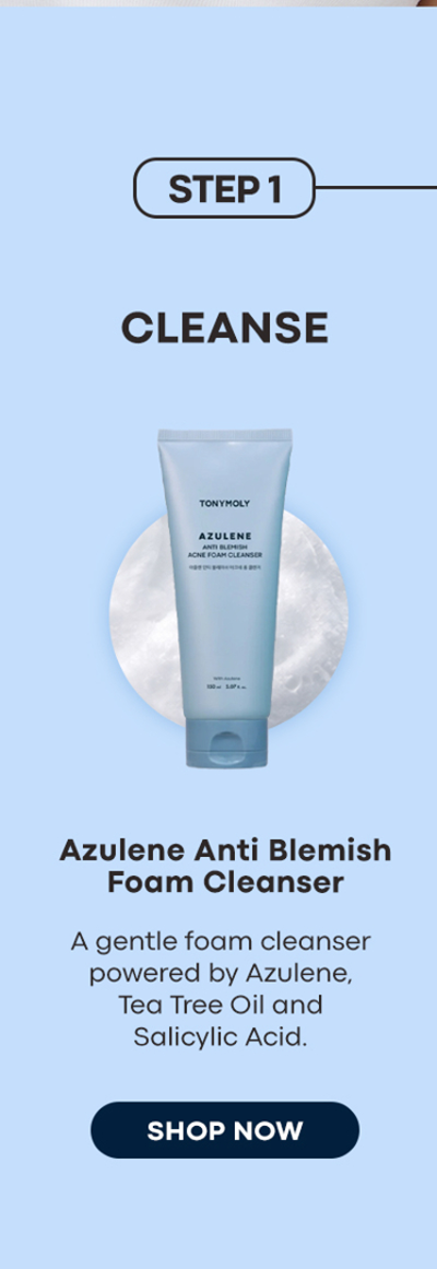 Azulene Acne Foam Cleanser