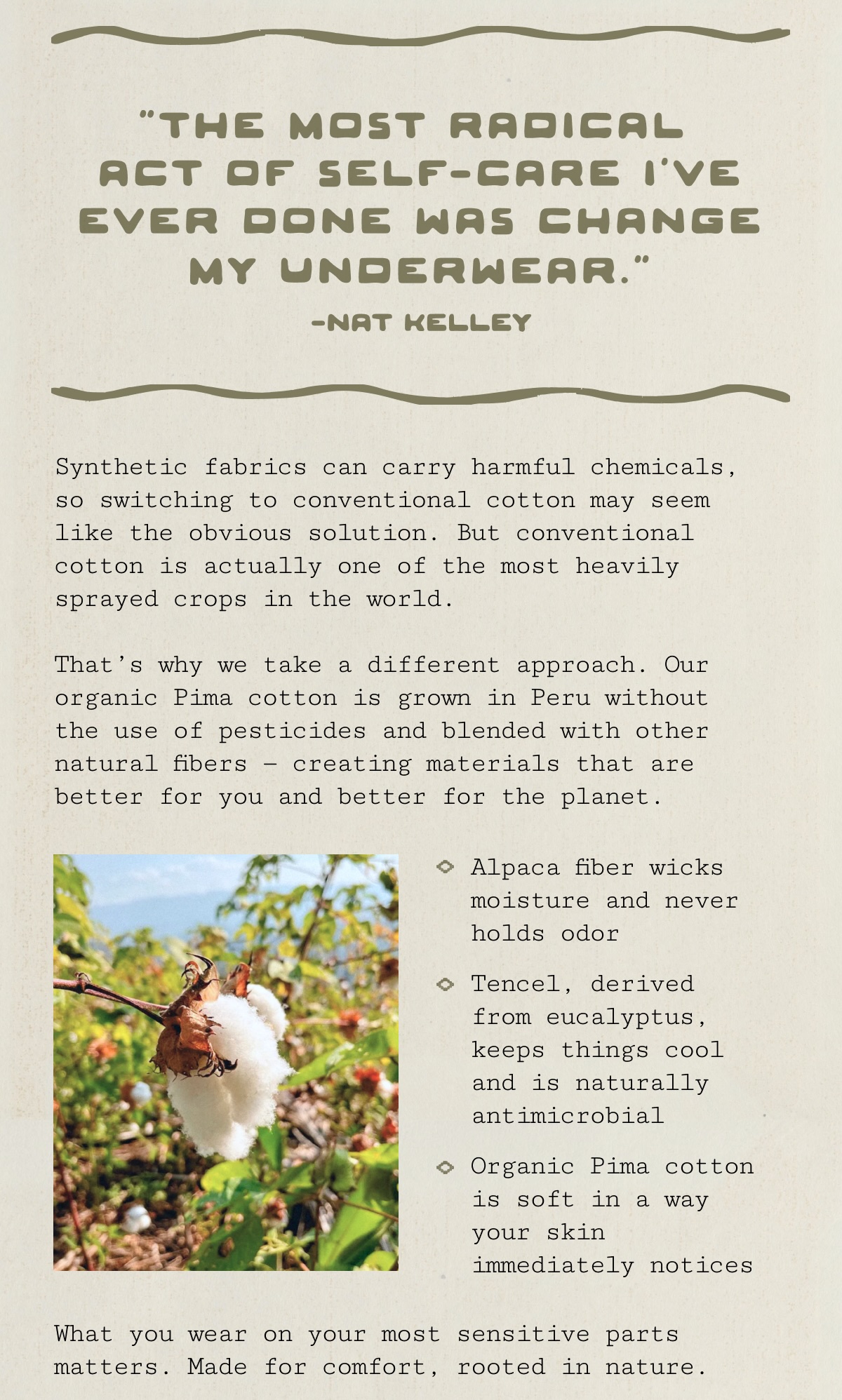 Switch to Cotton