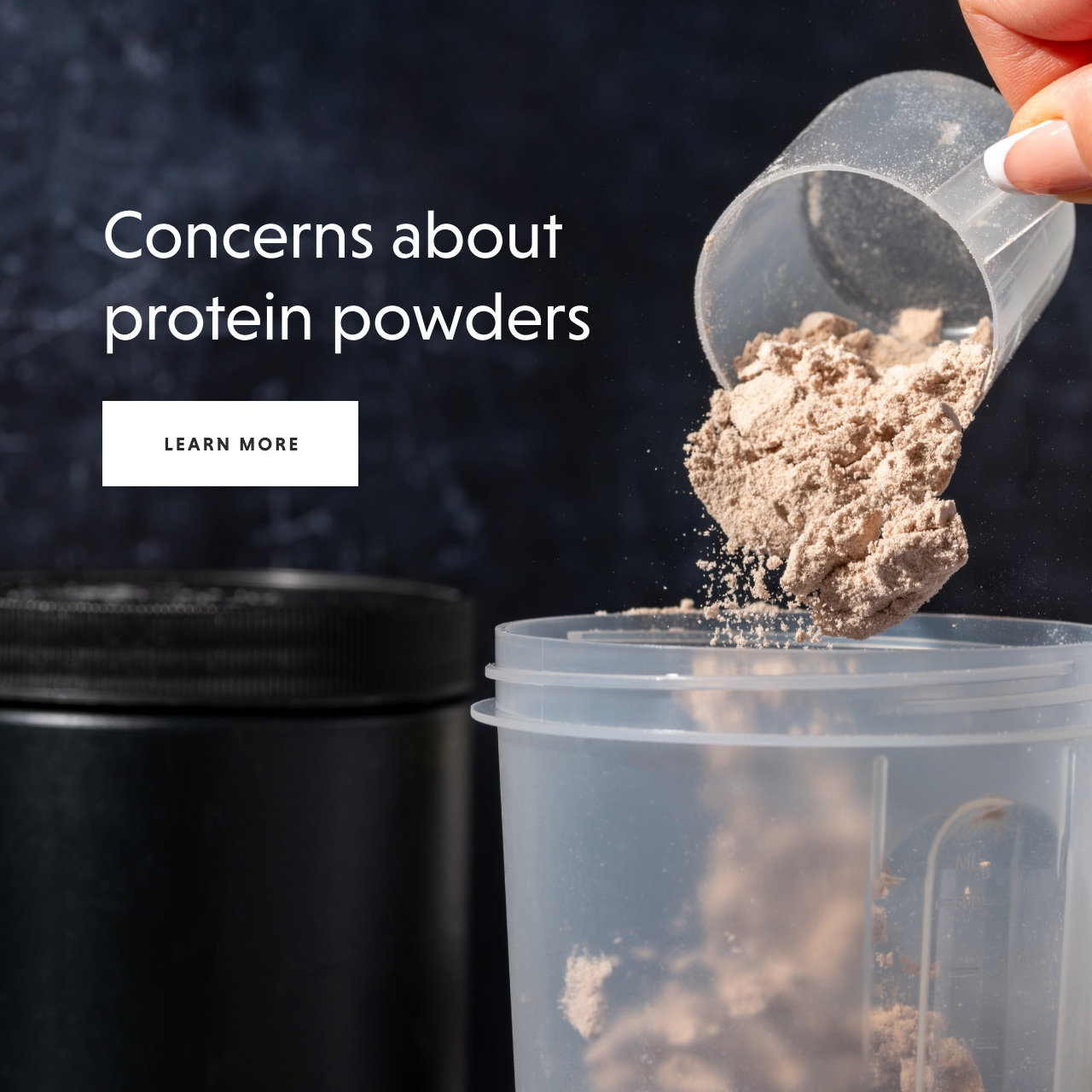 Concerns about protein powders - MORE