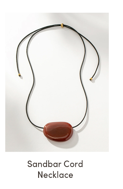 Sandbar Cord Necklace