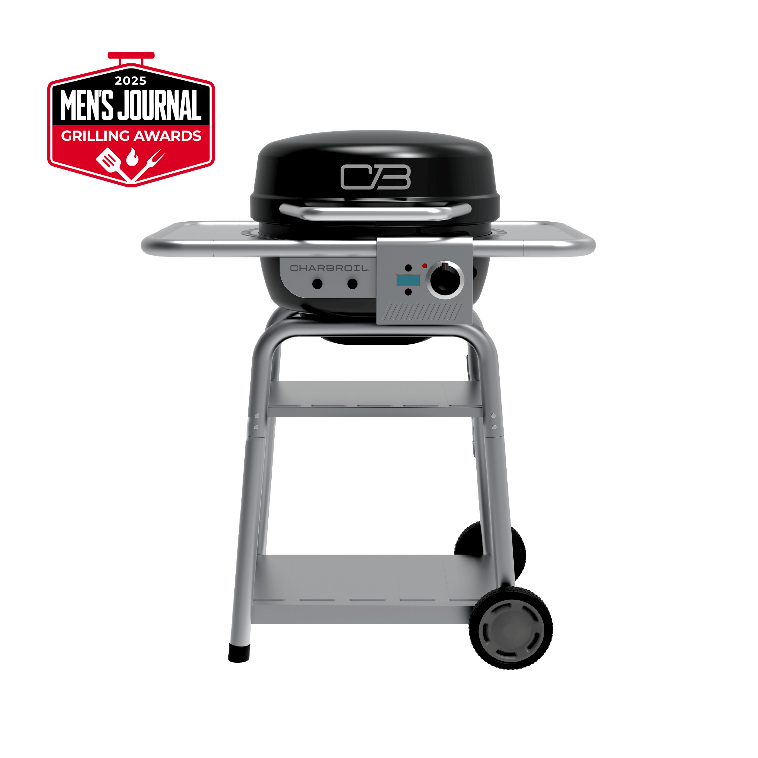 Image of Bistro Pro™ Electric Grill + Charcoal Mode Black