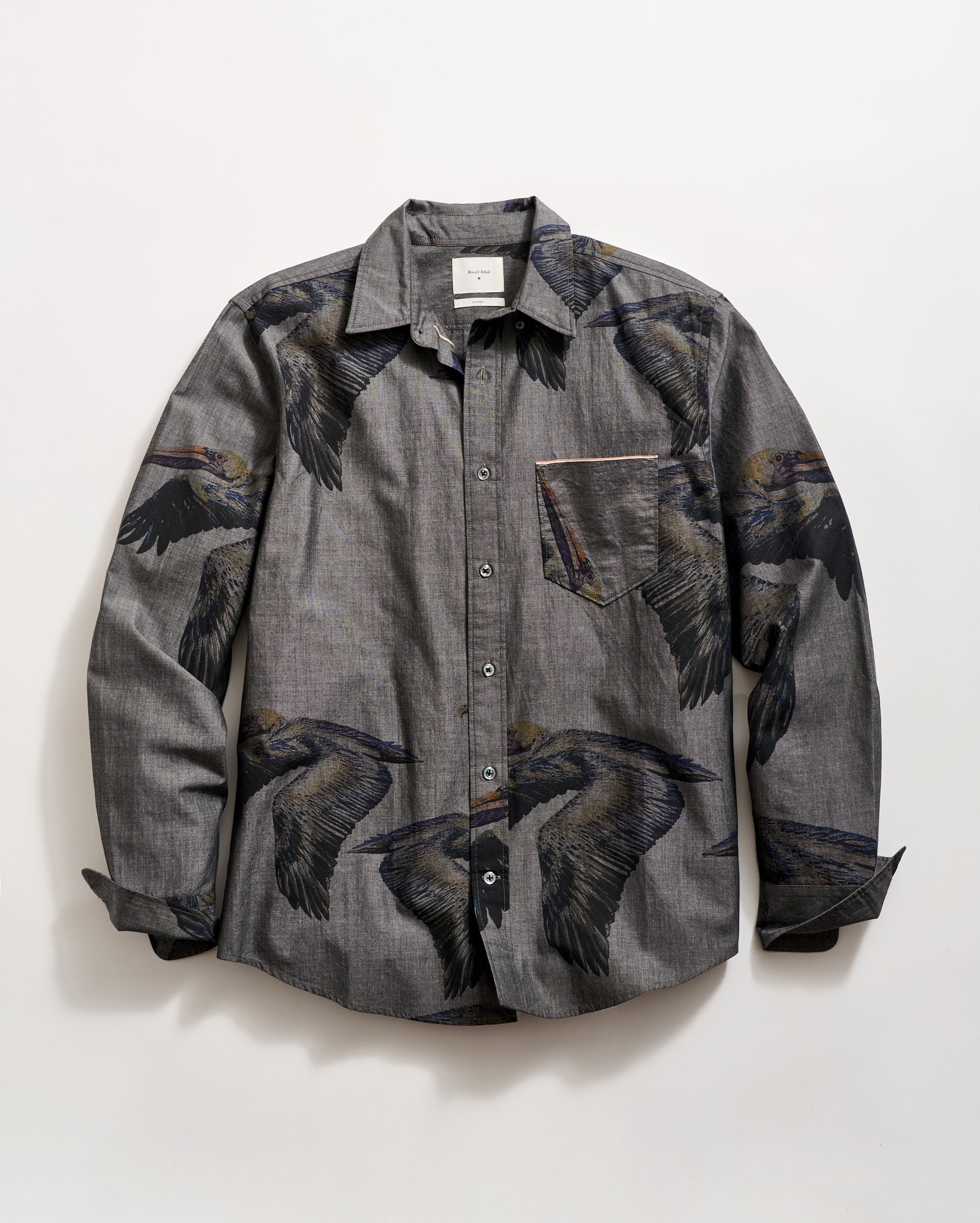 Image of Bradley Gordon x Billy Reid Pelican MSL 1-Pocket Shirt