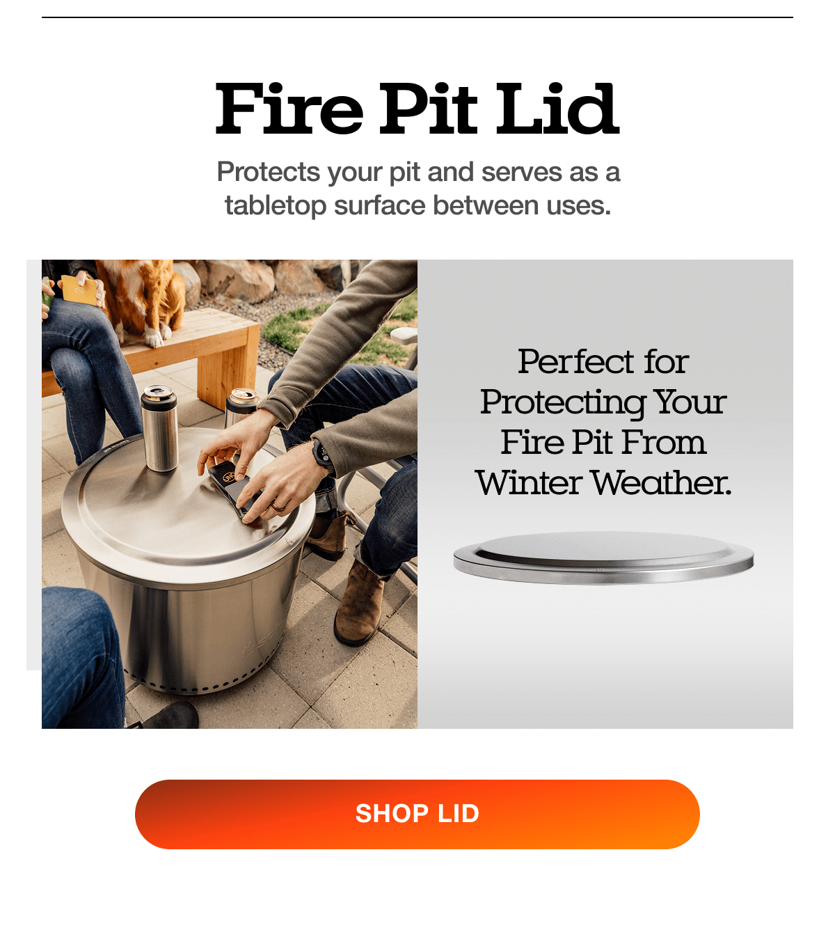 Fire Pit Lid