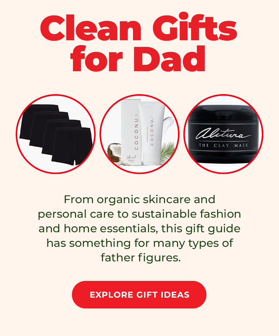 Clean Gifts for Dad