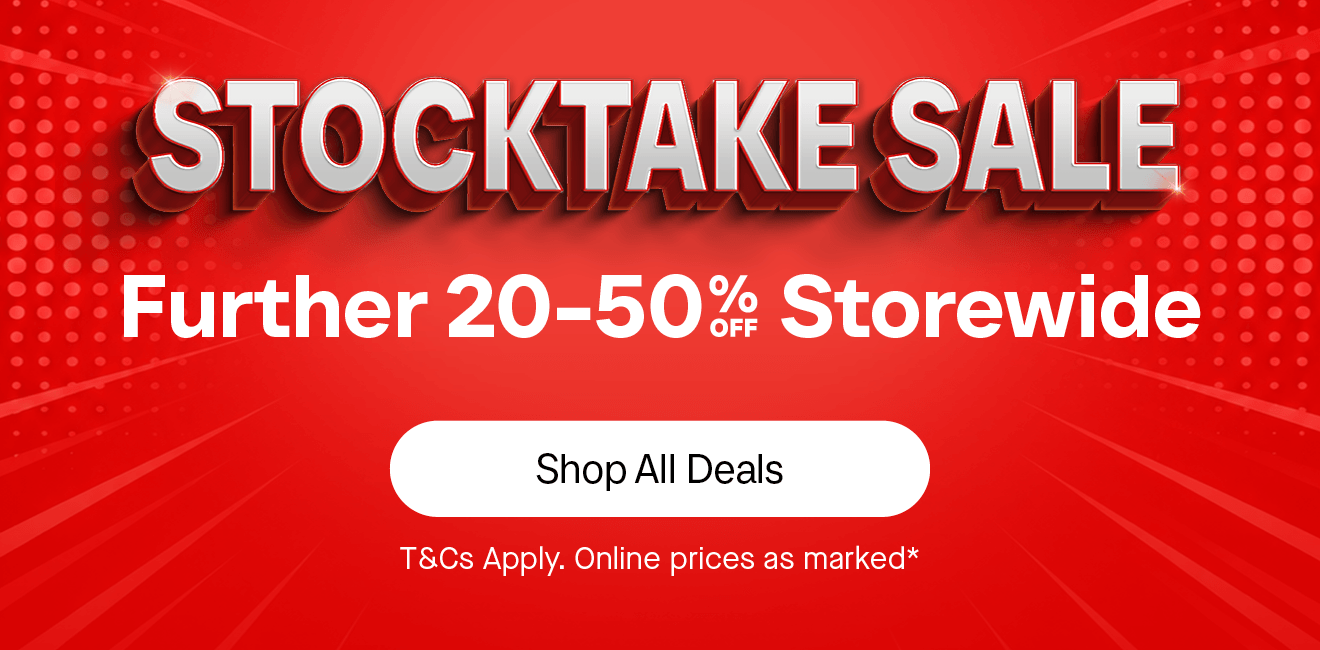 Shop Stocktake Sale