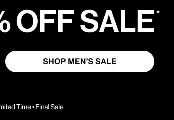 Shop Men's Sale